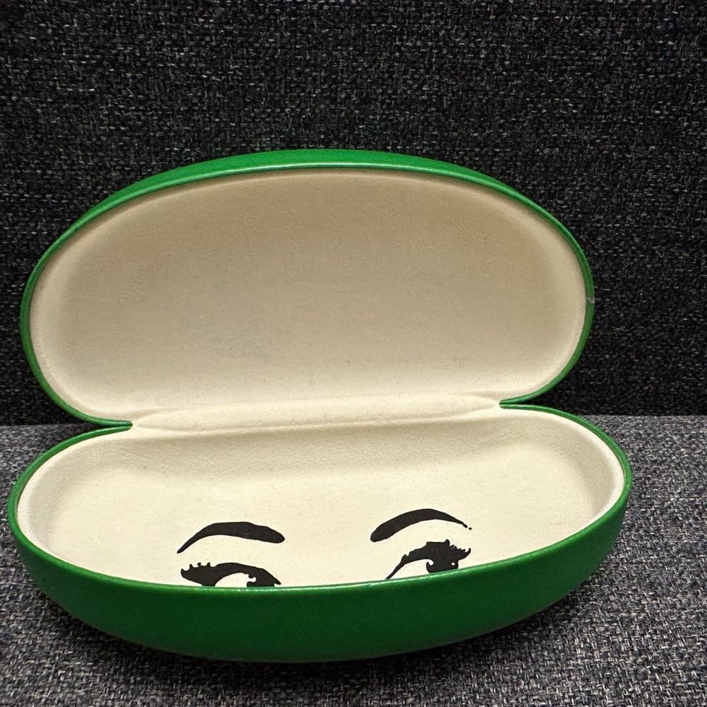 Kate spade sunglass case green